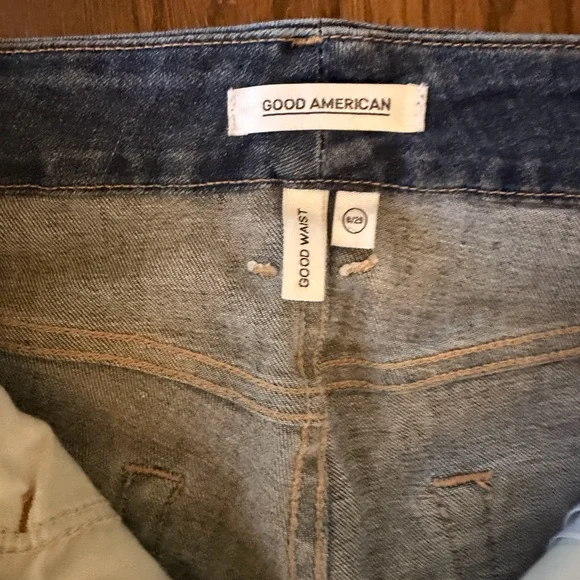 Good American Good Waist Dark Blue Skinny Jeans size 8/29 - Picture 4 of 5